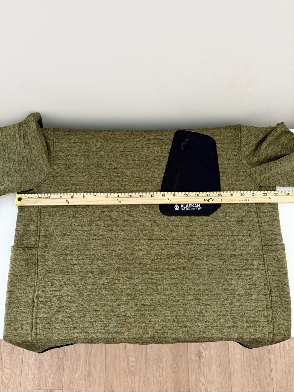 AKHG Duluth Trading Blackburn Pullover Hoodie Olive Green Large - Picture 6 of 8